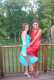 cyan dress & cast